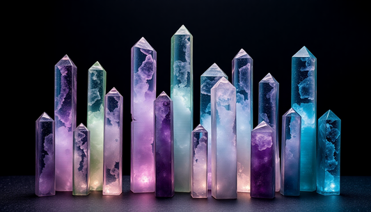 Unlock the Enchanting Beauty of Fluorite Crystal Towers