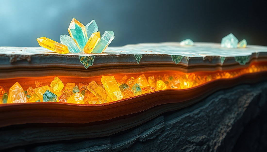 Unveiling the Secrets of Layered Deposition: A Guide to Understanding Gemstone Formation