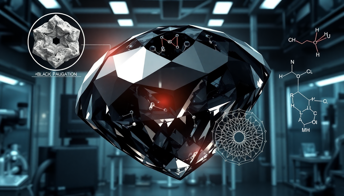 Unraveling the Mystery of Black Diamonds: Exploring the Chemical Composition and Purity