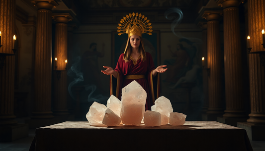 Unlocking the Mysteries of Ancient Greek Rituals with Rough Rose Quartz