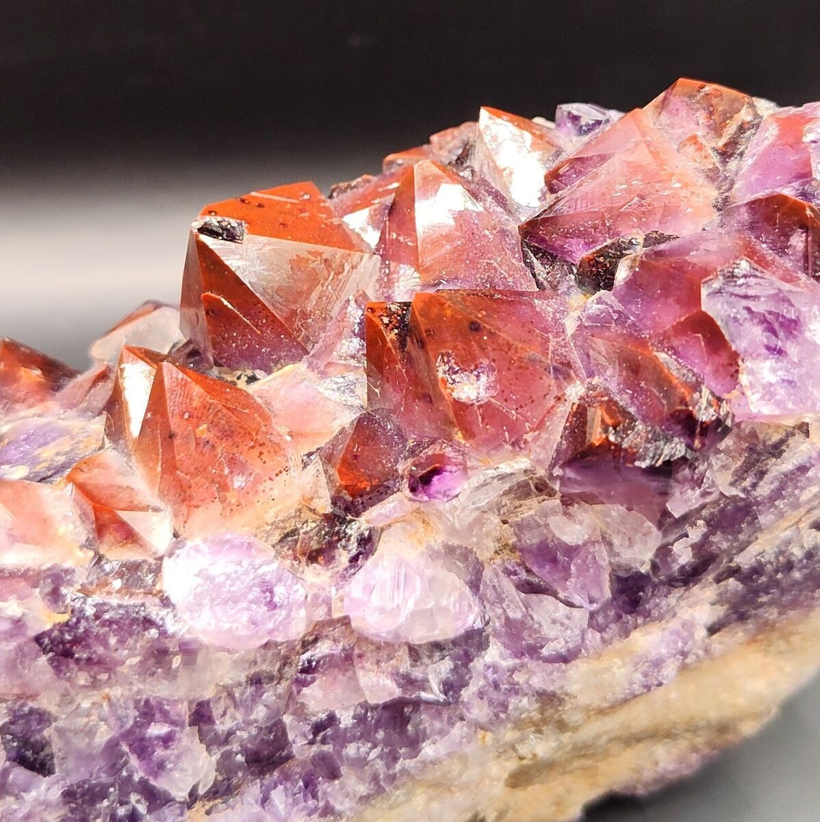 Red amethyst outlet