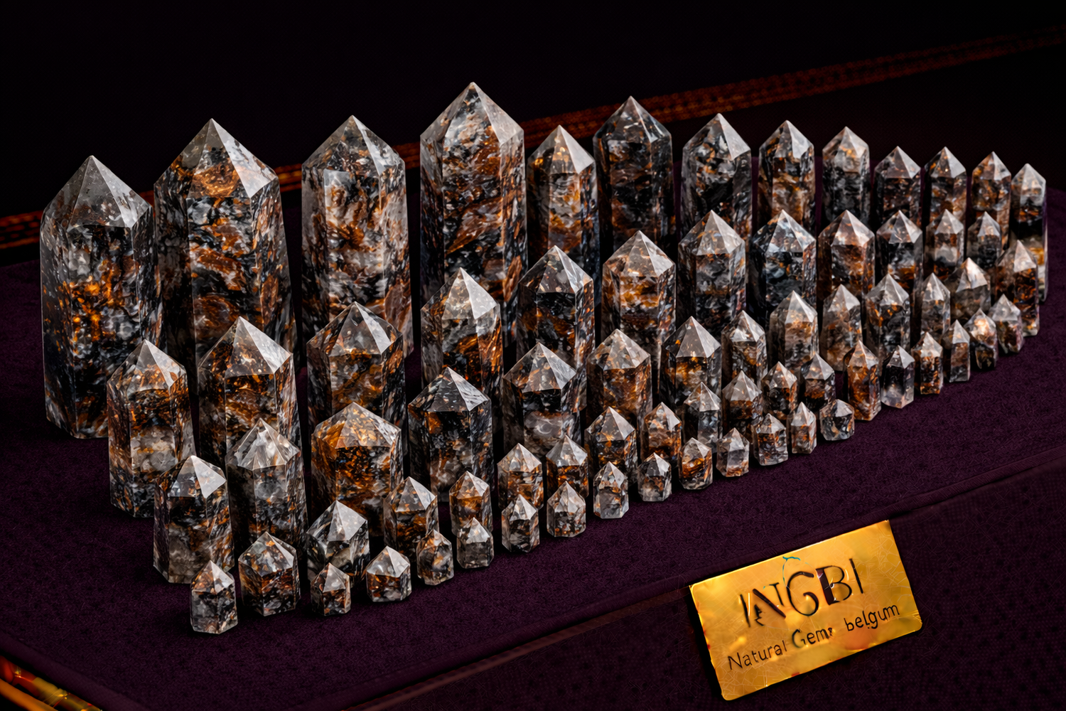 Astrophyllite Crystal Towers