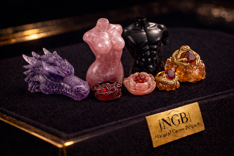 Hand Carved Gemstones & Minerals