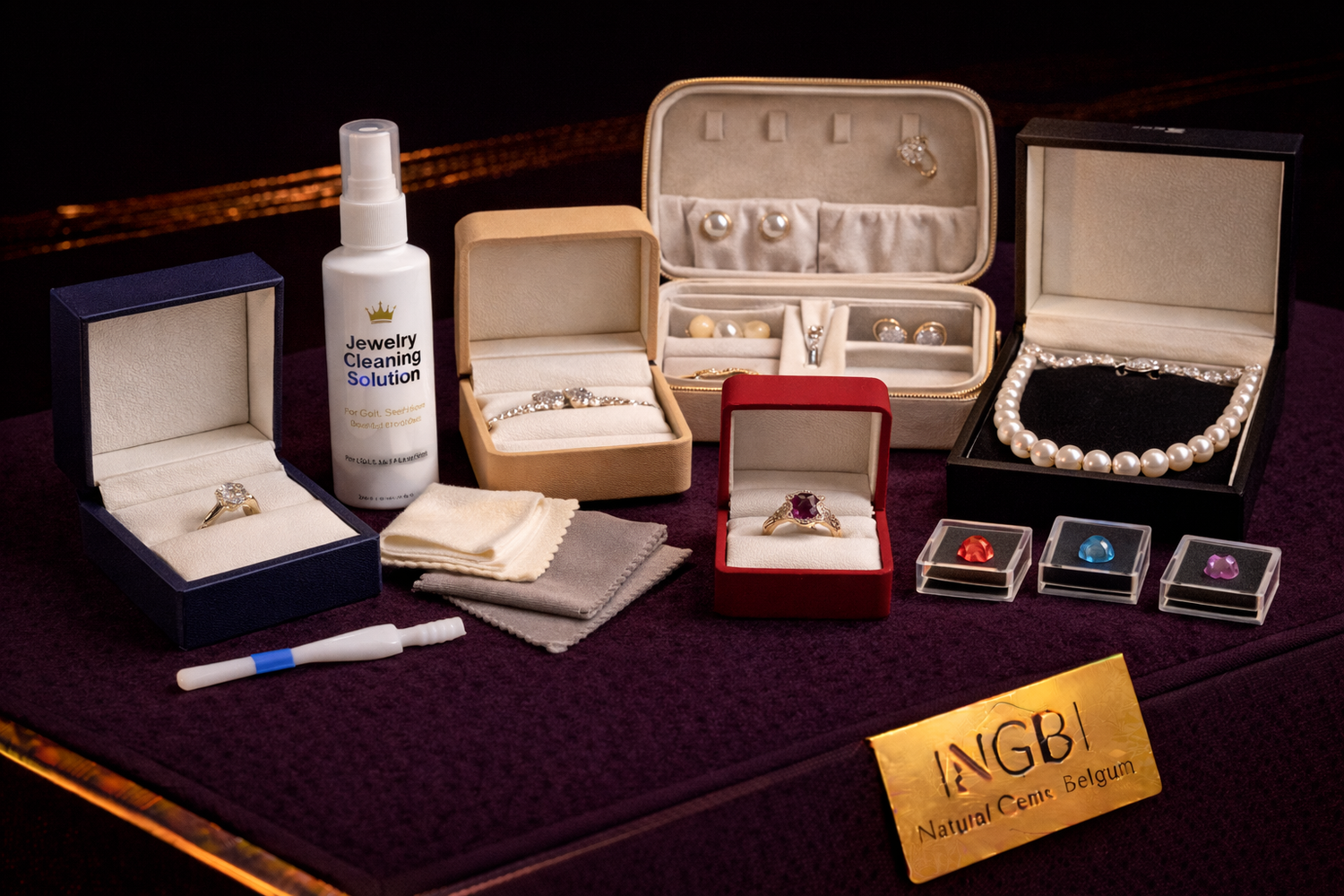 Jewelry Accessories – Boxes & Care