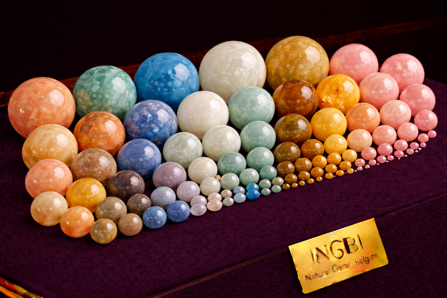Aragonite Spheres
