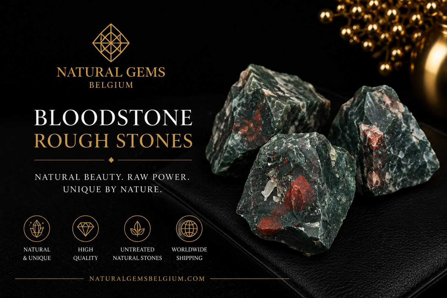 Bloodstone Rough Stones