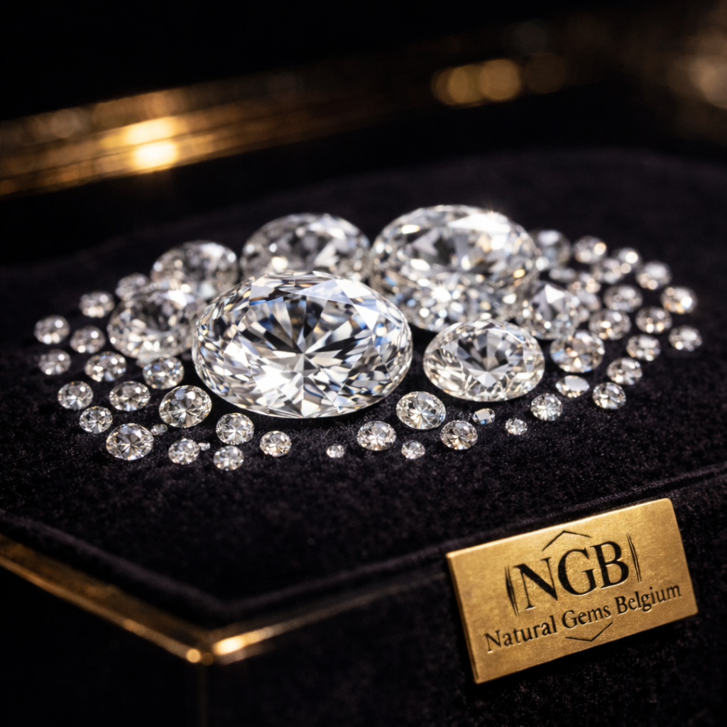 Certified Faceted Diamonds
