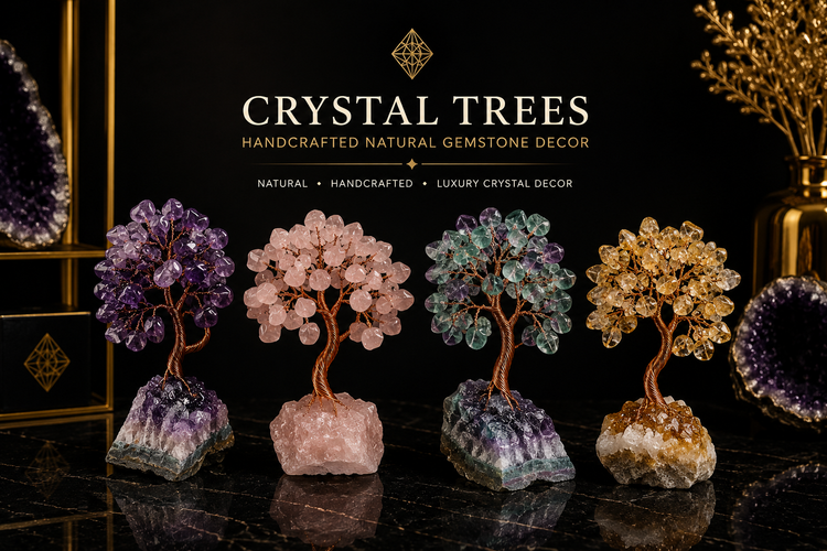 Crystal Trees – Handcrafted Gemstone Decor