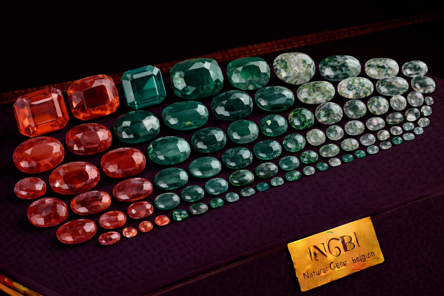 Faceted Agate Gemstones