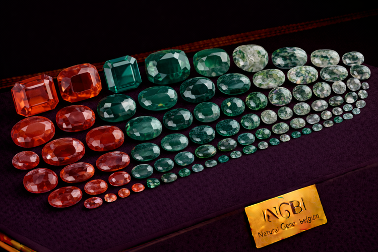 Faceted Agate Gemstones