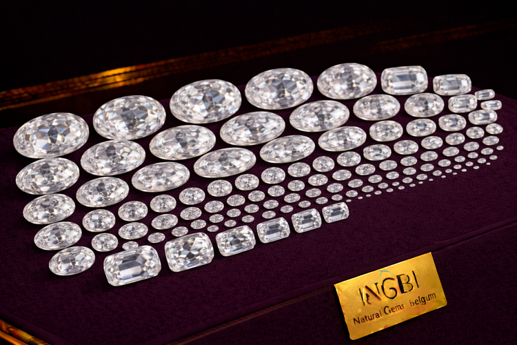 Faceted Goshenite Gemstones