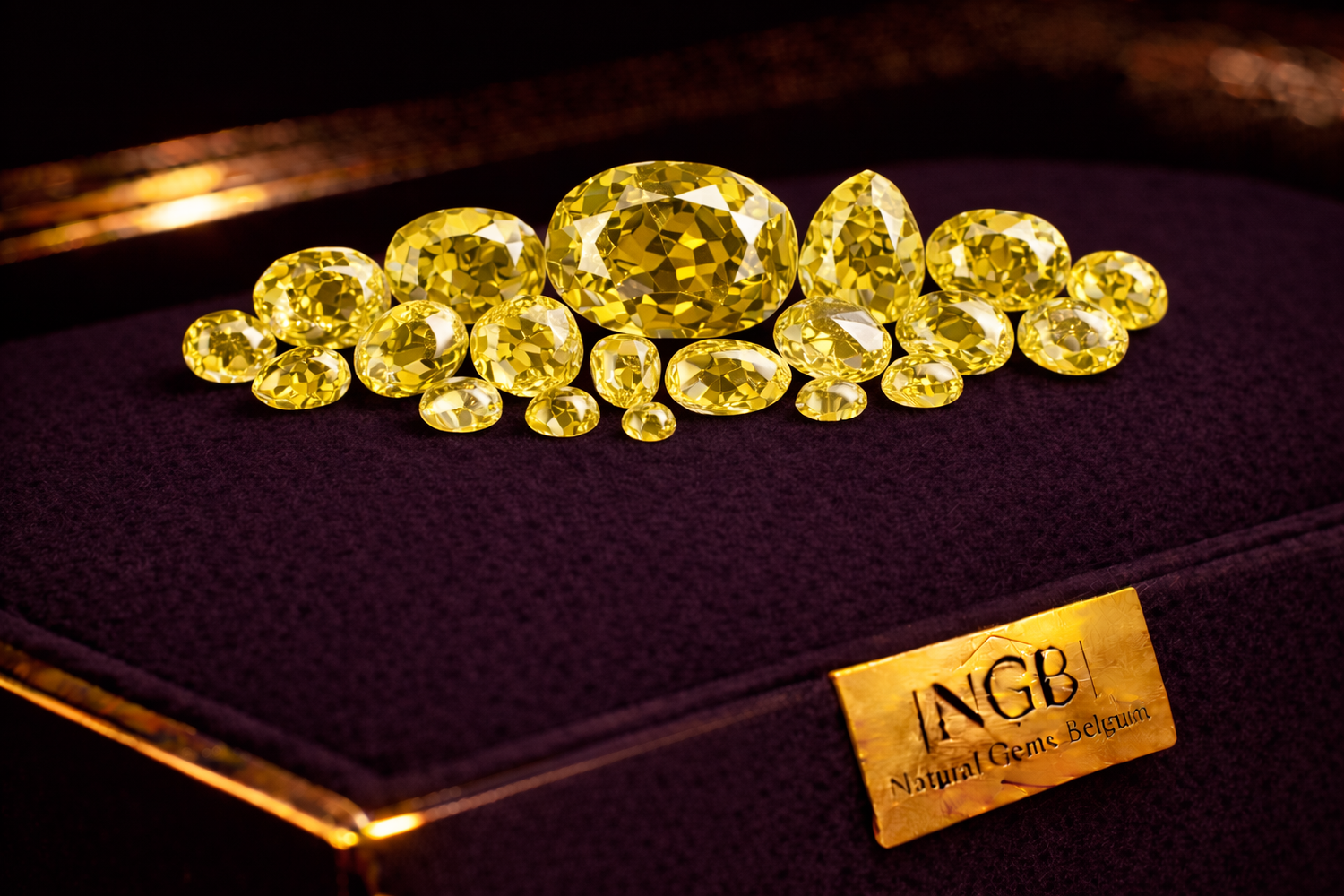 Faceted Lemon Quartz Gemstones