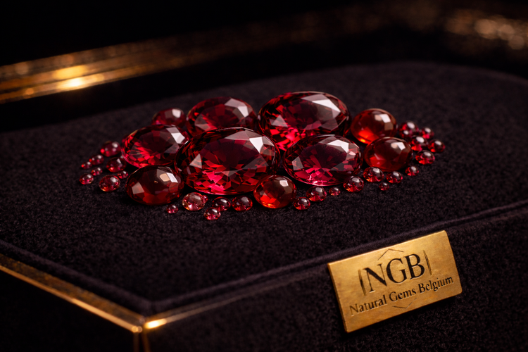 Faceted Pyrope Garnet