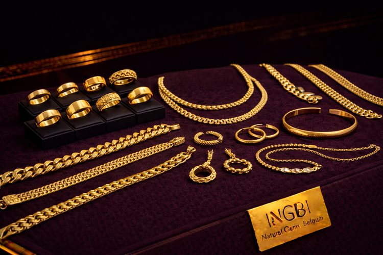 Pure Gold Jewelry (No Gemstones)