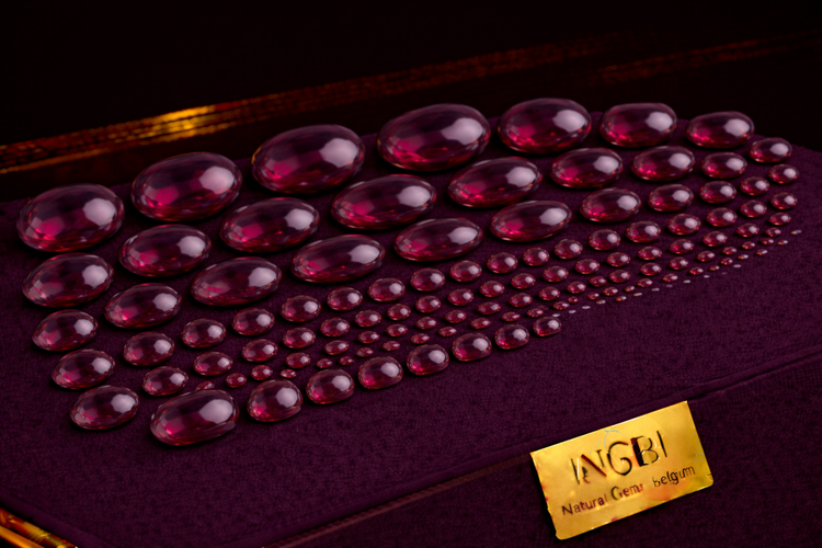 Rhodolite Garnet Cabochons