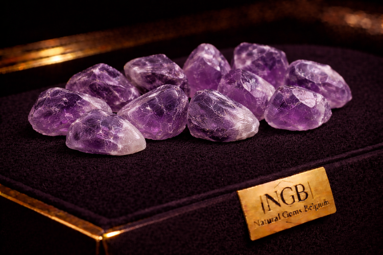 Rough Amethyst Gemstones