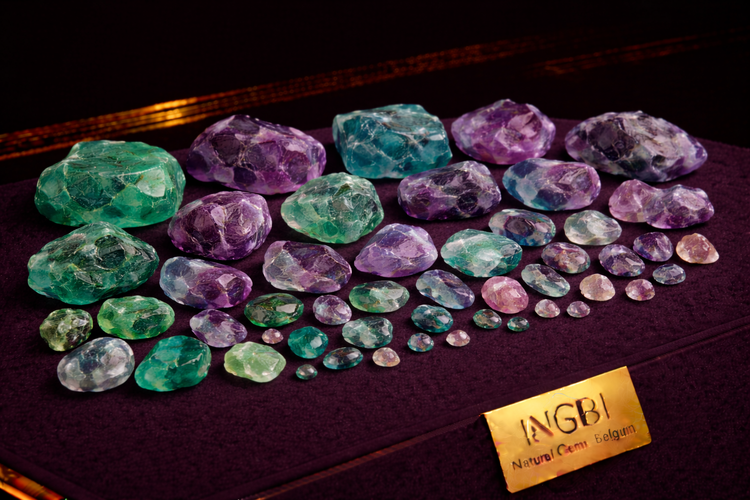 Rough Fluorite Gemstones
