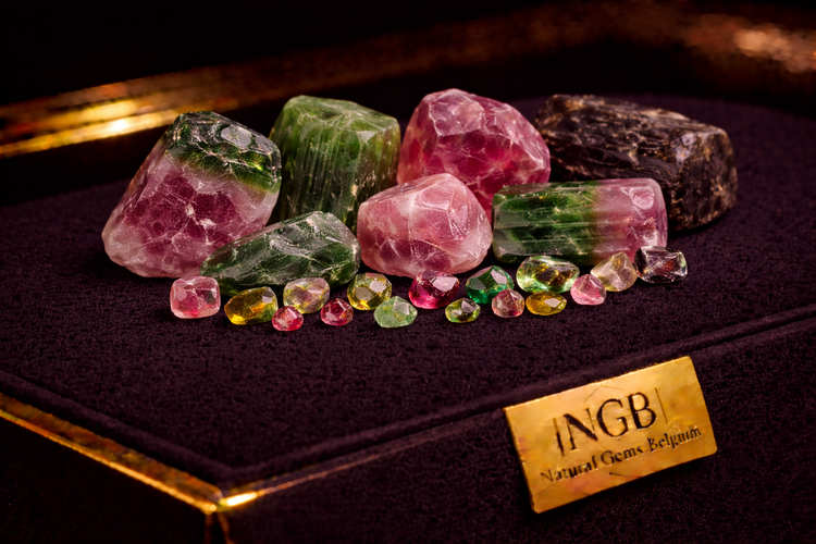 Natural Rough Tourmaline – Faceting & Collector Stones