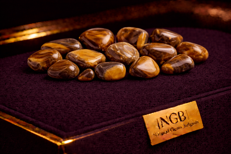 Tiger’s Eye Tumbled Stones (Pocket Stones)