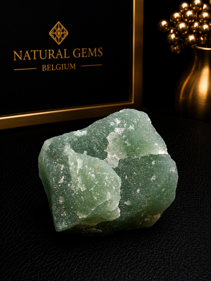 Natural Rough Green Aventurine – 59 g – Raw Aventurine Crystal Specimen – 4 x 3.5 cm - Natural Gems Belgium
