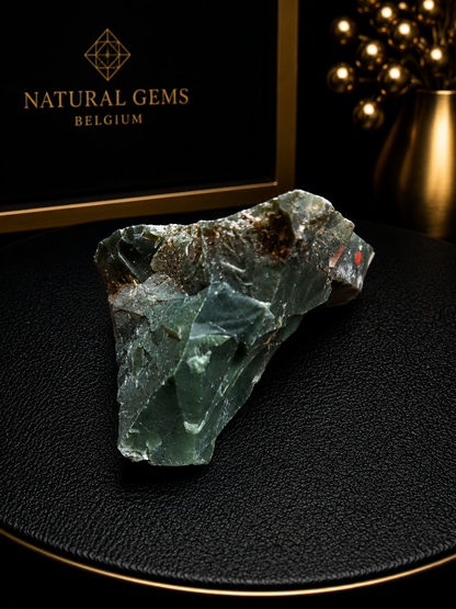 Esemplare Grezzo di Eliotropio Naturale – 84 g – 6,6 x 4,7 x 4,1 cm – Minerale da Collezione, Pietra Decorativa