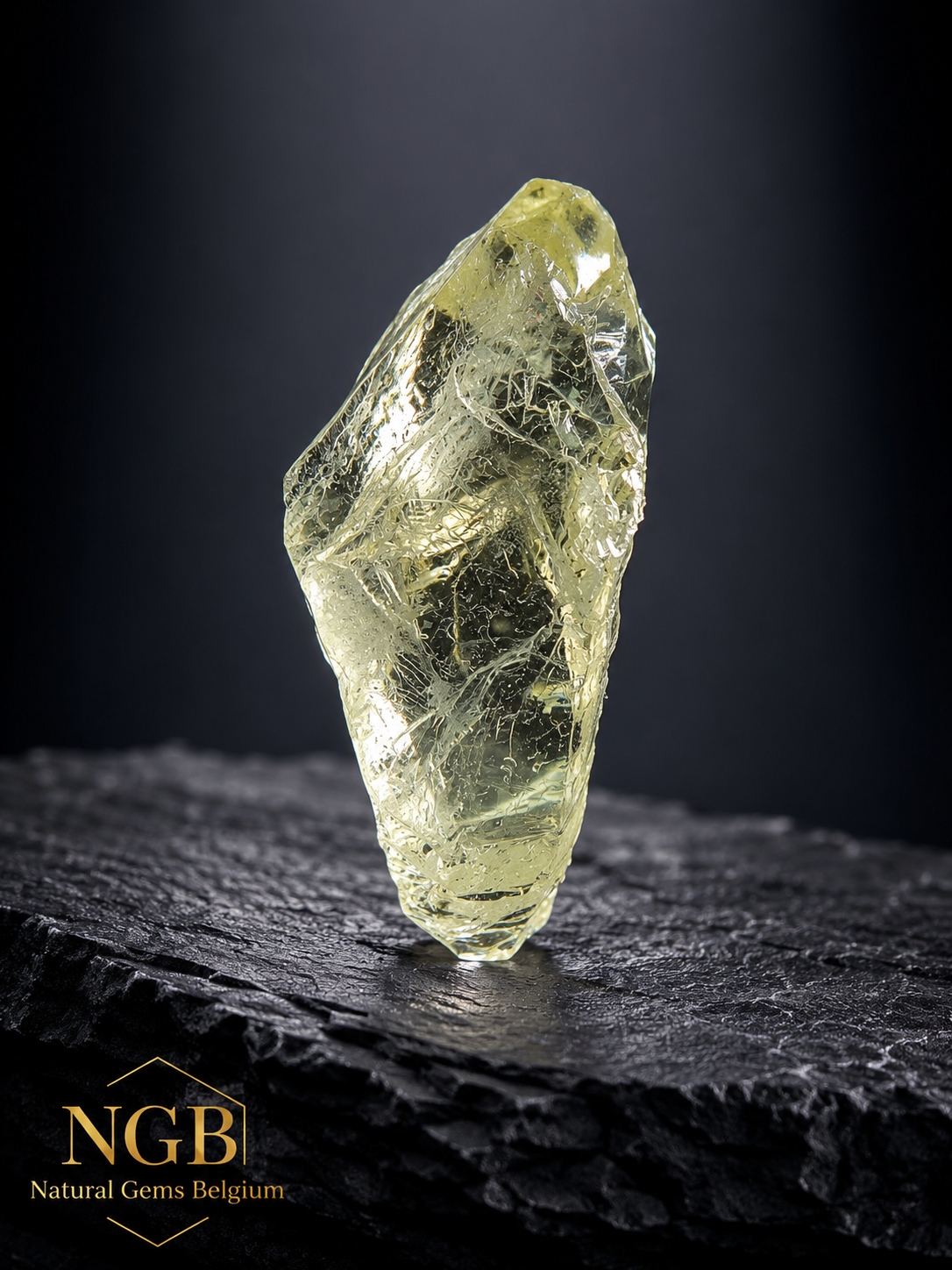 Natural Heliodor - 5.830 ct - rough Heliodor - Natural Beryl