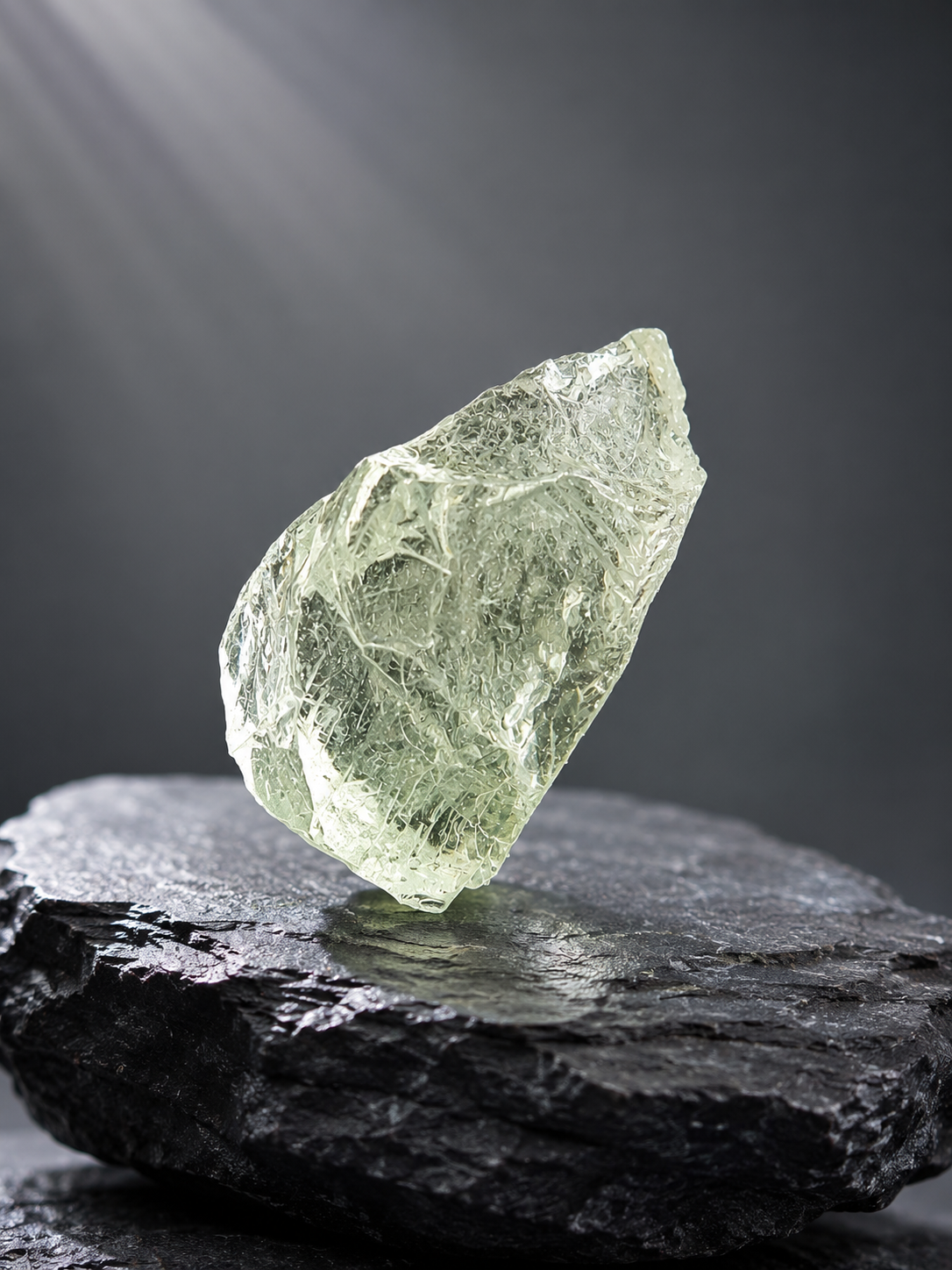 Natural Heliodor - 4.815 ct - rough Heliodor - Natural Beryl