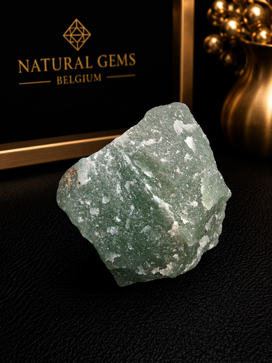 Natural Green Aventurine Rough Crystal – Raw Green Aventurine Specimen 100 g | Unique Mineral Piece