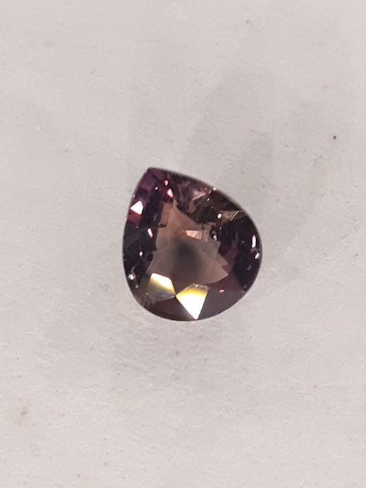 pink purple sapphire, unheated, 0.51ct, seller certified - Natural Gems Belgium