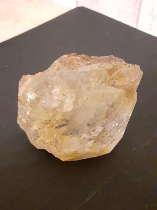 Nice rough natural Quartz with ferro deposit, 875ct - Natural Gems Belgium