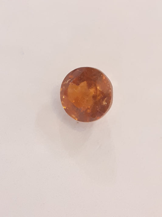 Orange Hessonite Garnet,0.88ct, Madagascar, Africa - Natural Gems Belgium