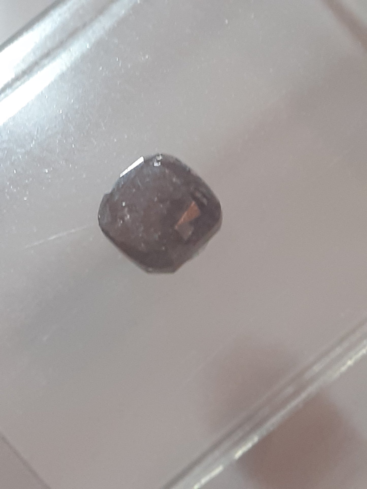 Certified Natural Brown Diamond - Square Cushion Modified, 0.35 ct - I3 - sealed - Natural Gems Belgium