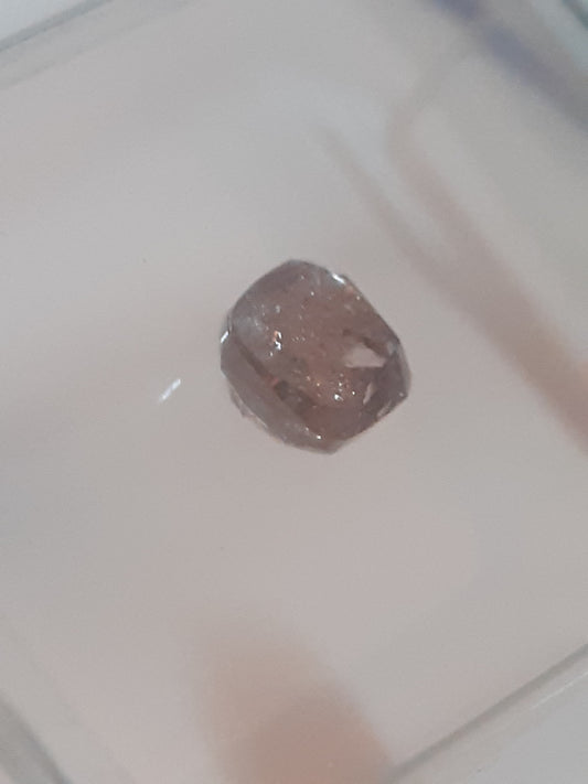 Certified Natural Brown Diamond - Square Cushion Modified, 0.35 ct - I3 - sealed - Natural Gems Belgium