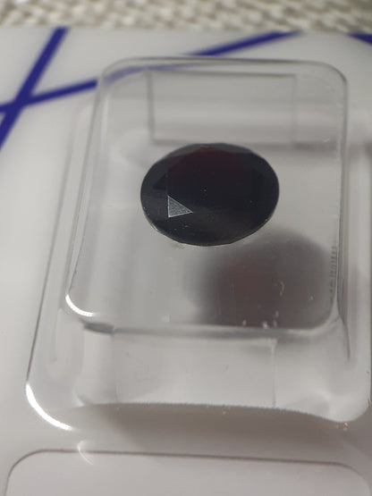 Certified Round Natural Garnet - 2.51 ct - Africa - Sealed - Natural Gems Belgium