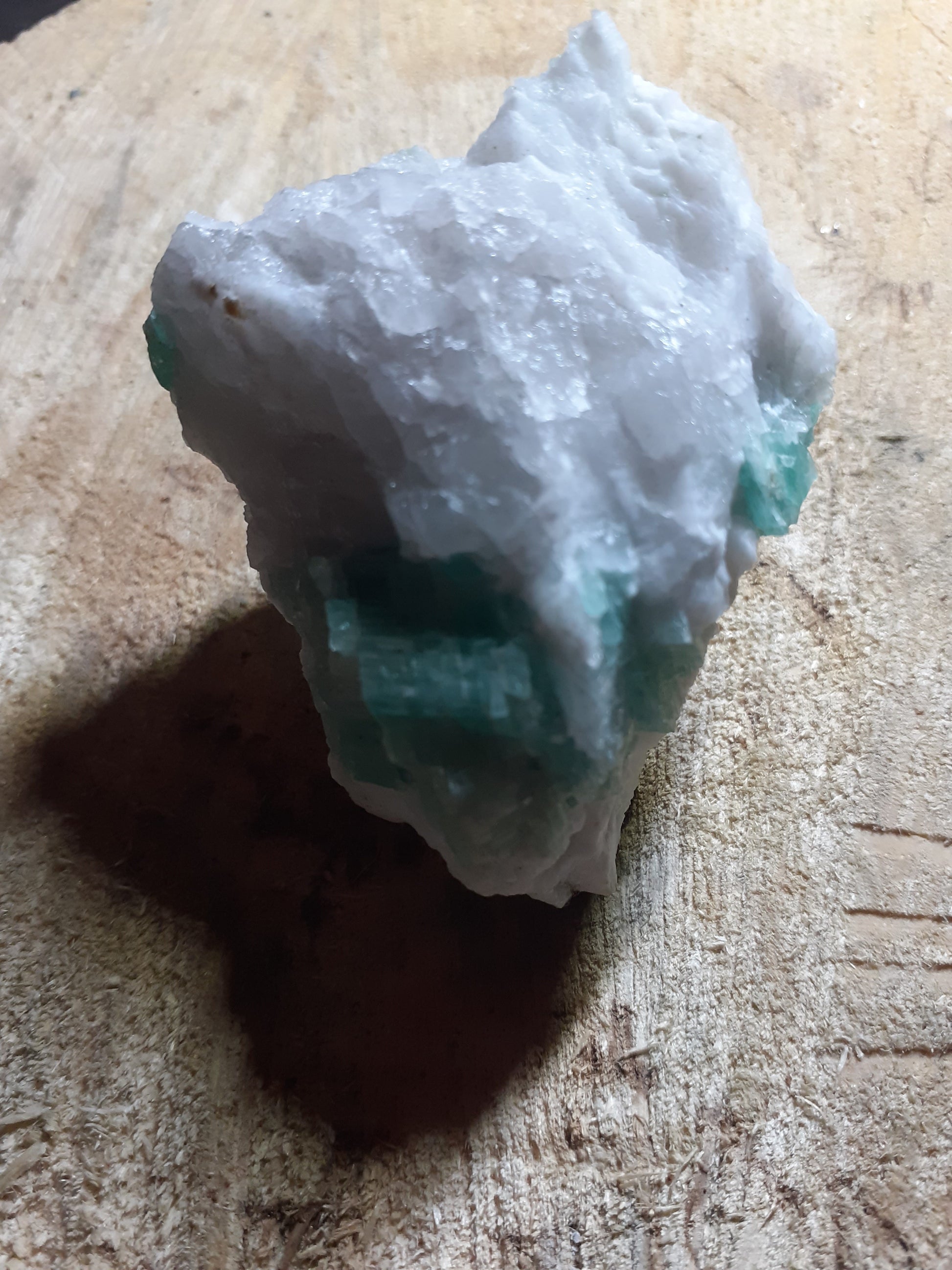 Specimen of Full Terminated Green Emerald Crystal Cluster On Feldspar matrix, 572.95 ct - Natural Gems Belgium