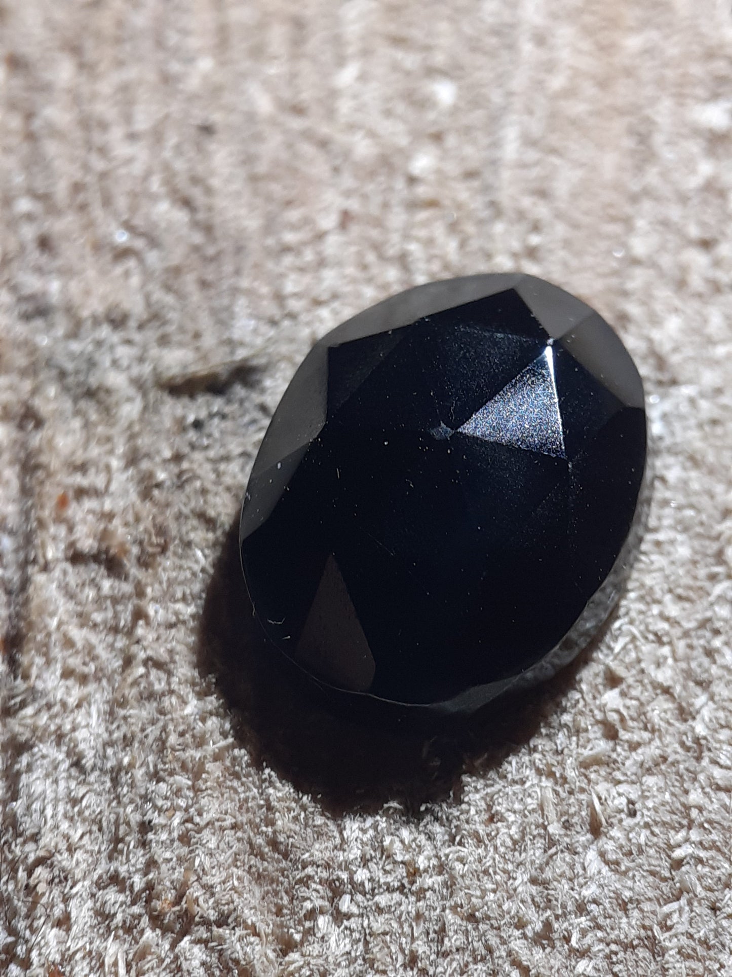 Natural Black Spinel , 5.35 ct, Afrika , untreated - Natural Gems Belgium