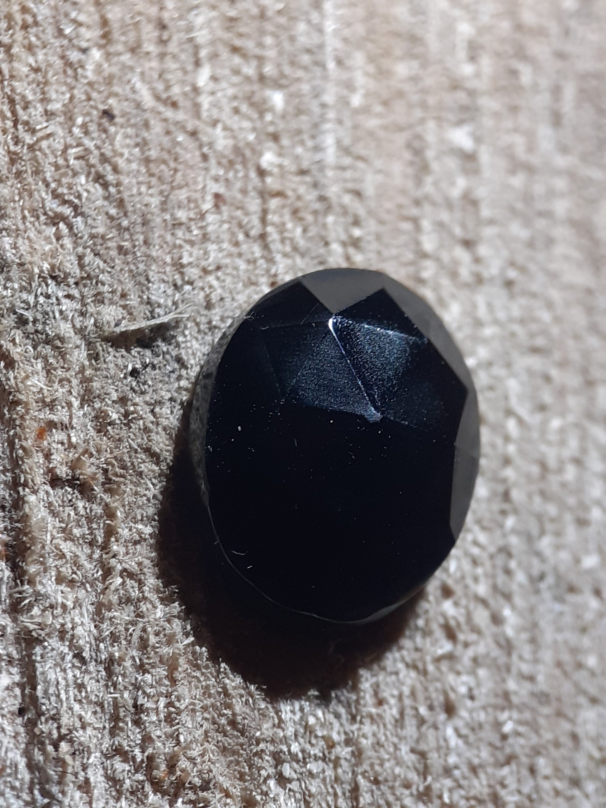 Natural Black Spinel , 5.35 ct, Afrika , untreated - Natural Gems Belgium