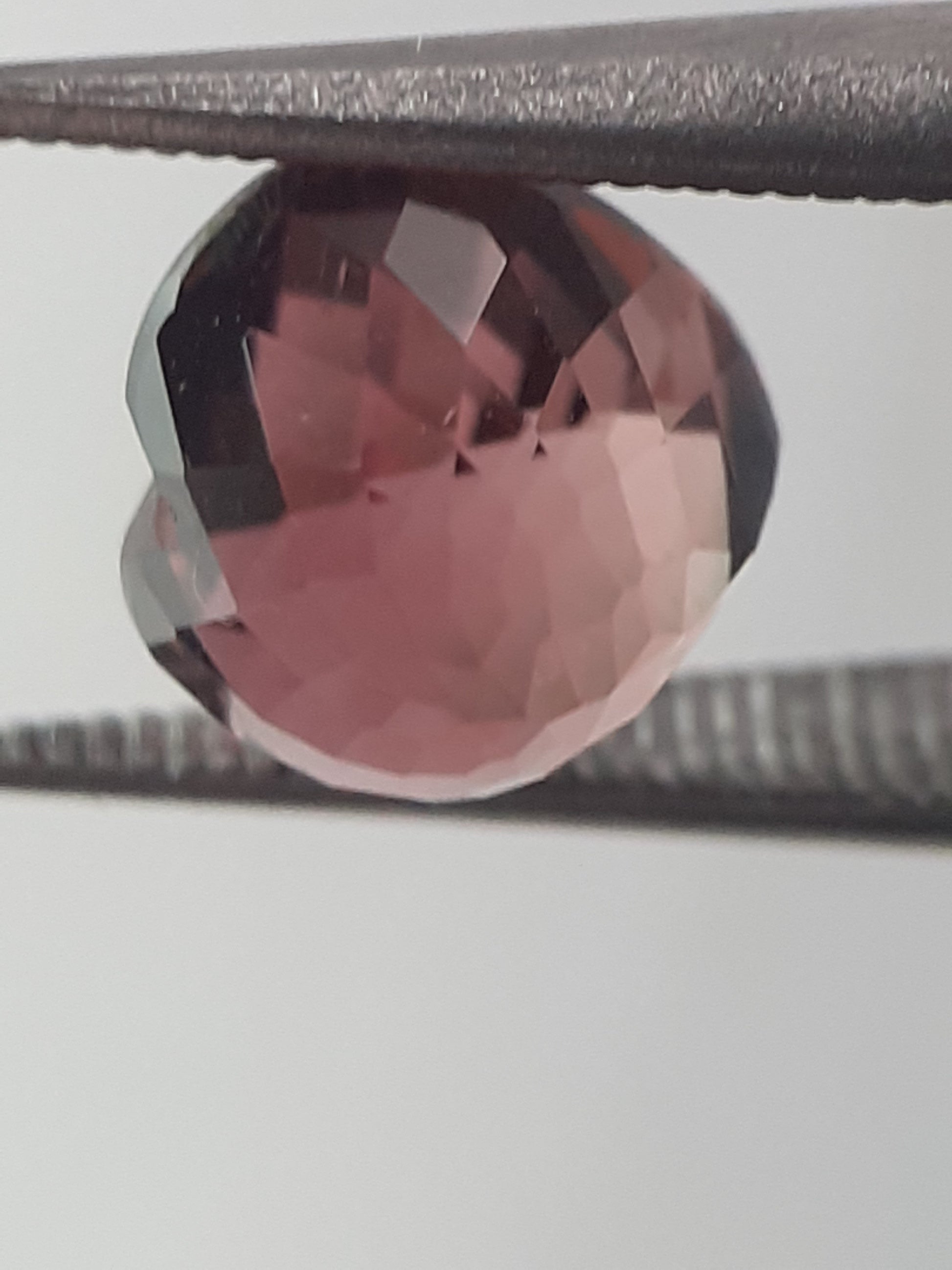 Natural Purplish pink Tourmaline - 1.74 ct - heart - unheated - certified by NGB - Natural Gems Belgium