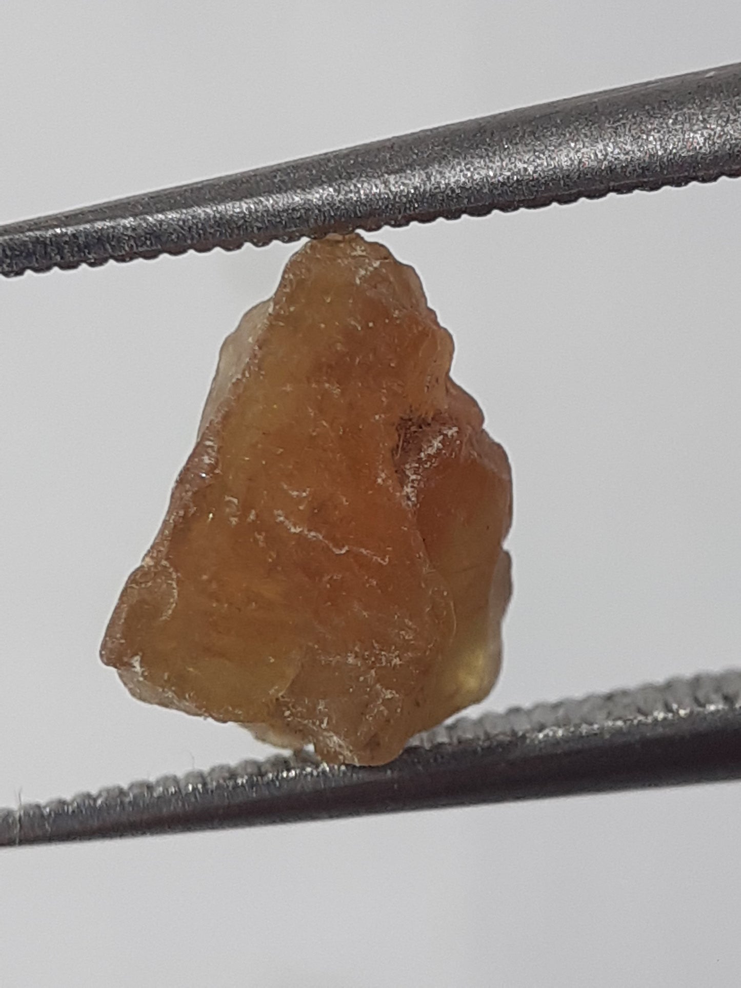 Natural brownish Yellow Apatite - 1.19 ct - Rough Gemstone - unheated - Natural Gems Belgium