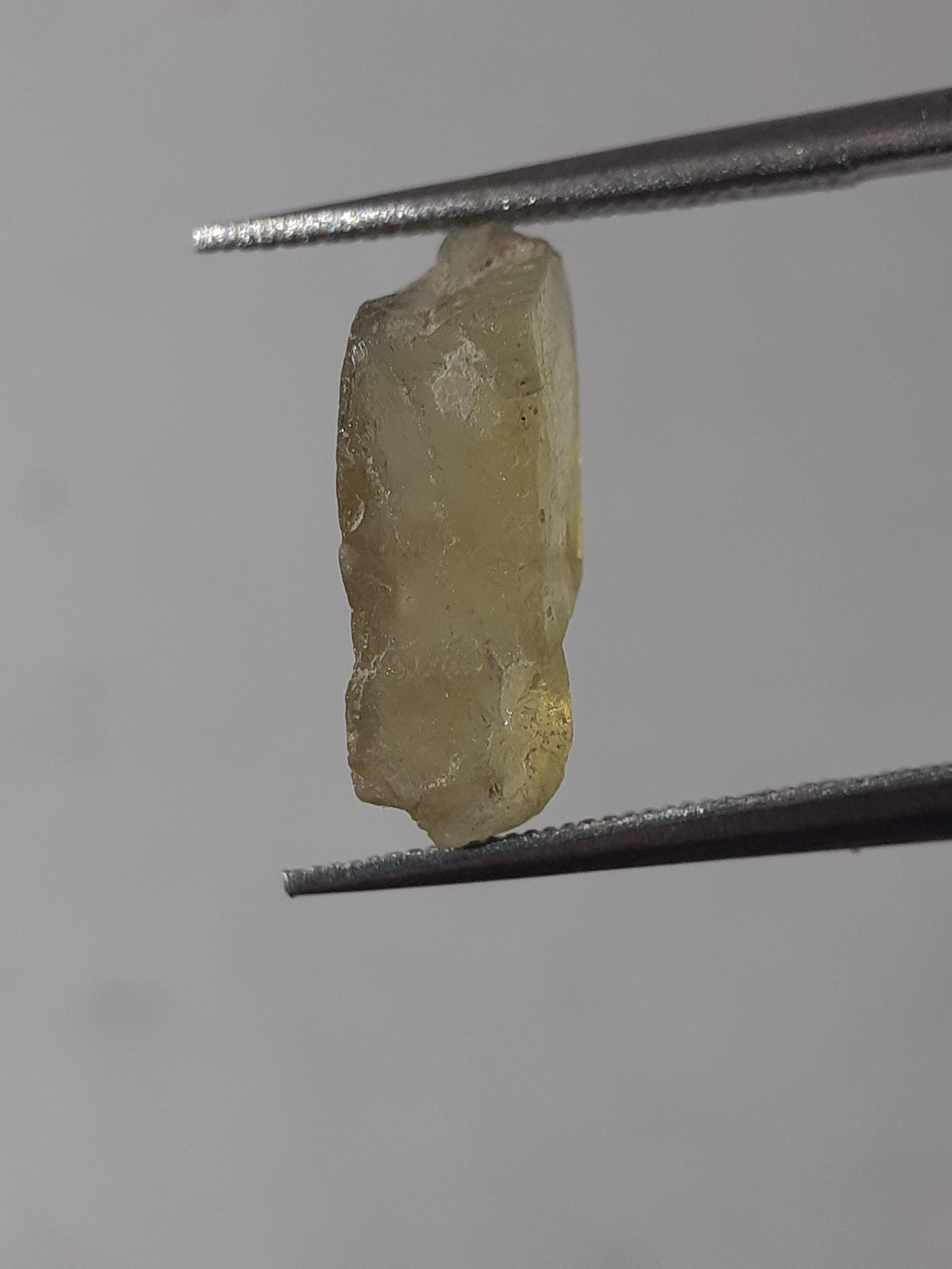 Natural Yellow Apatite - 1.76 ct - Rough Gemstone - unheated - Natural Gems Belgium