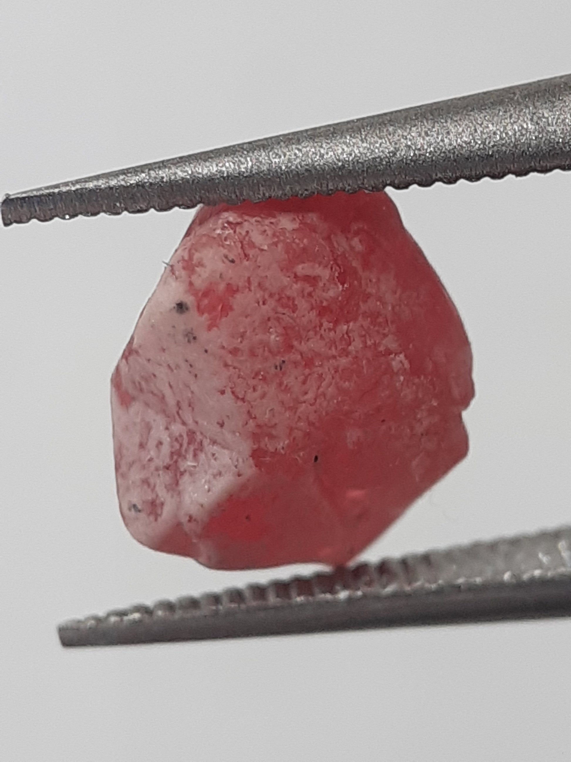 Natural Red Spinel - 1.67 ct - Rough Gemstone - unheated - Natural Gems Belgium