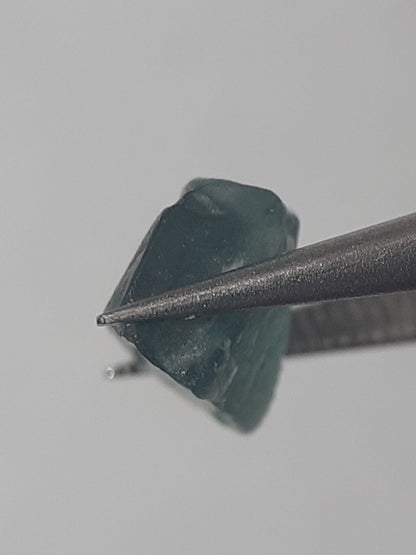 Natural bluish green Apatite - 1.28 ct - Rough Gemstone - unheated - Natural Gems Belgium