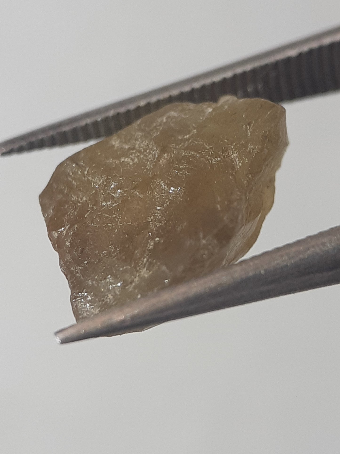 Natural orangy yellow Apatite - 2.88 ct - Rough Gemstone - unheated - Natural Gems Belgium