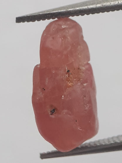 Natural reddish orange Spinel - 2.278 ct - Rough Gemstone - unheated - Natural Gems Belgium