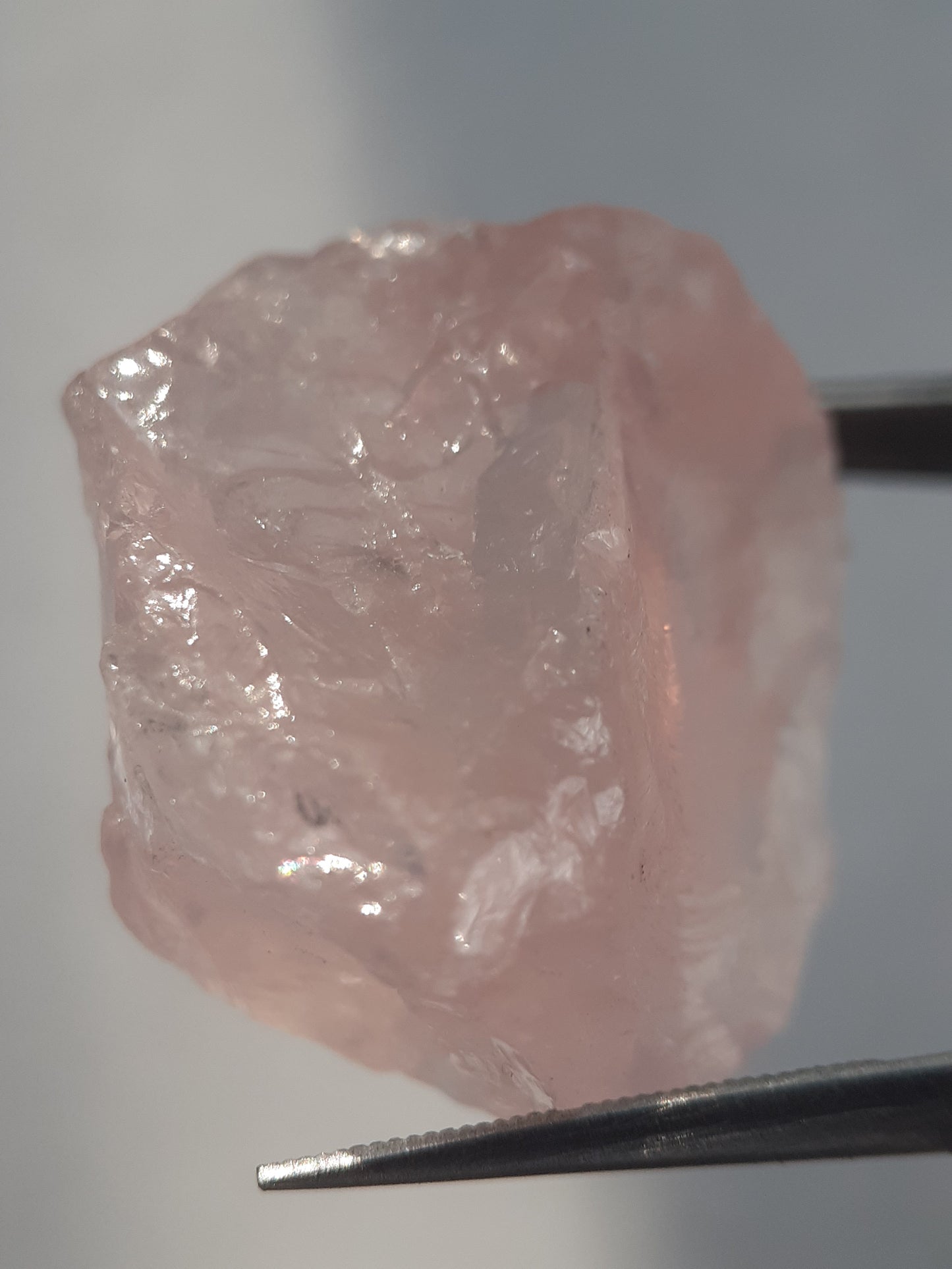 Natural Rose Quartz - 38.68 ct - Rough Gemstone - unheated - Natural Gems Belgium