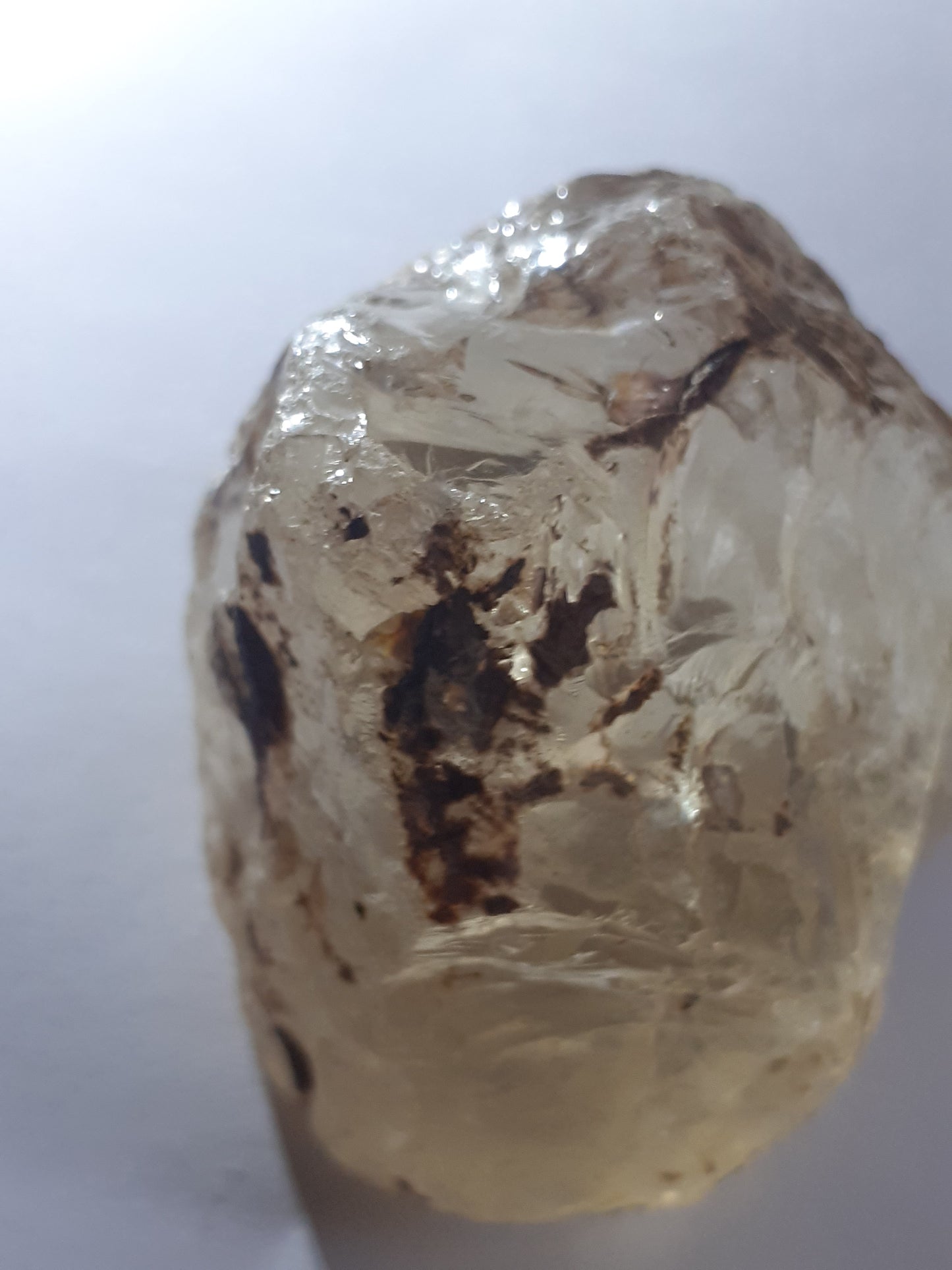 Natural Sunlight yellow Citrine - 868.501 ct - Rough Gemstone - large!!! - Natural Gems Belgium