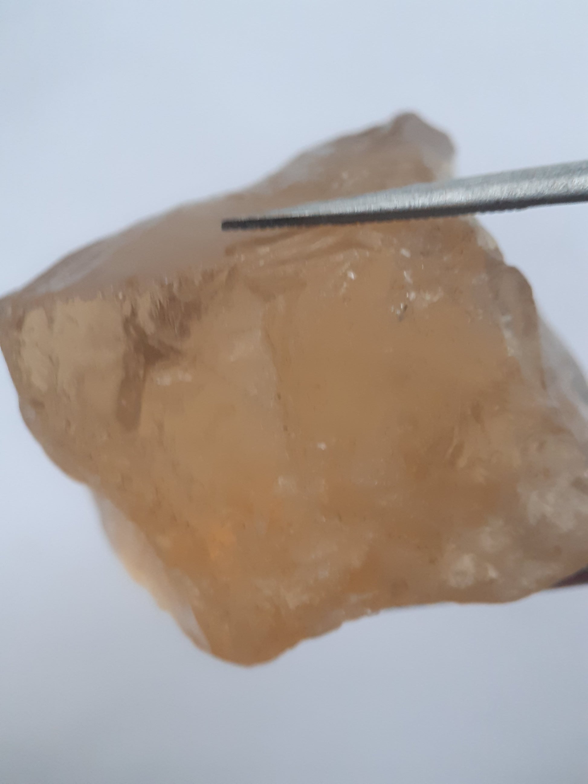 Natural Honey yellow Citrine - 72.829 ct - facet quality - Rough Gemstone - Natural Gems Belgium