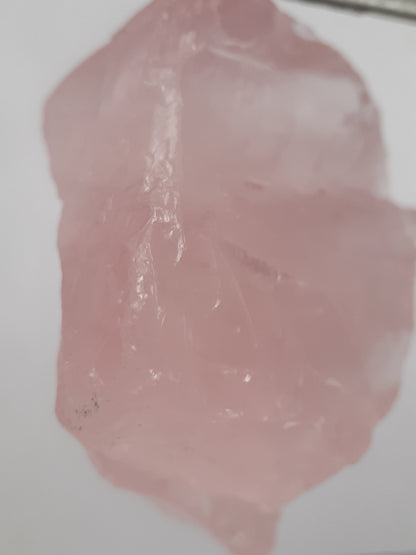 Natural Rose Quartz - facet quality - 66.128 ct - Rough Gemstone - certified natural - Natural Gems Belgium