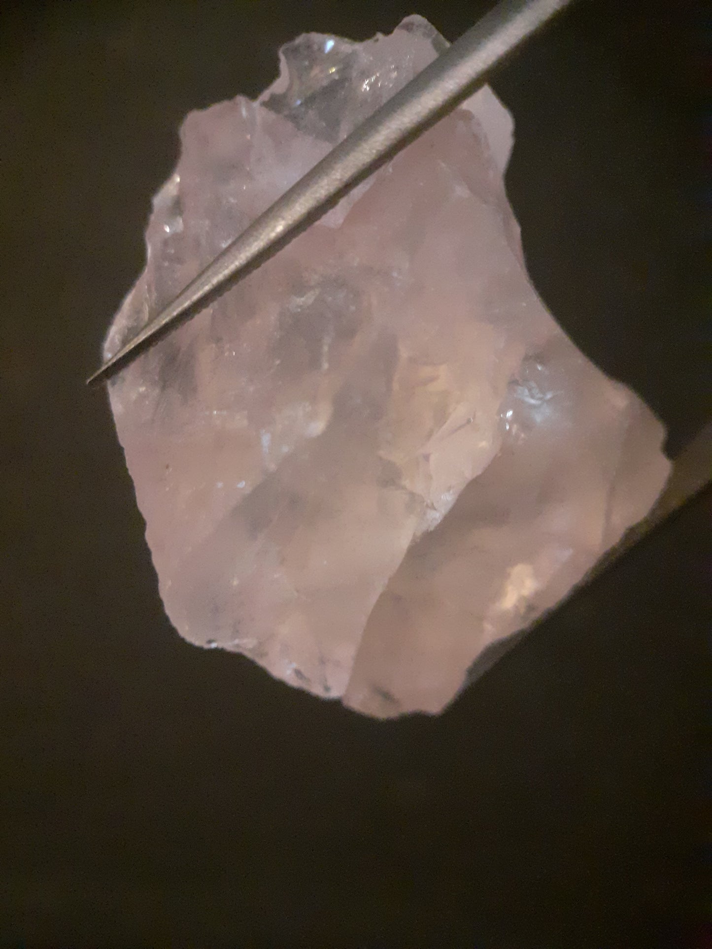 Natural Rough Rose Quartz - 48.475 ct - pink