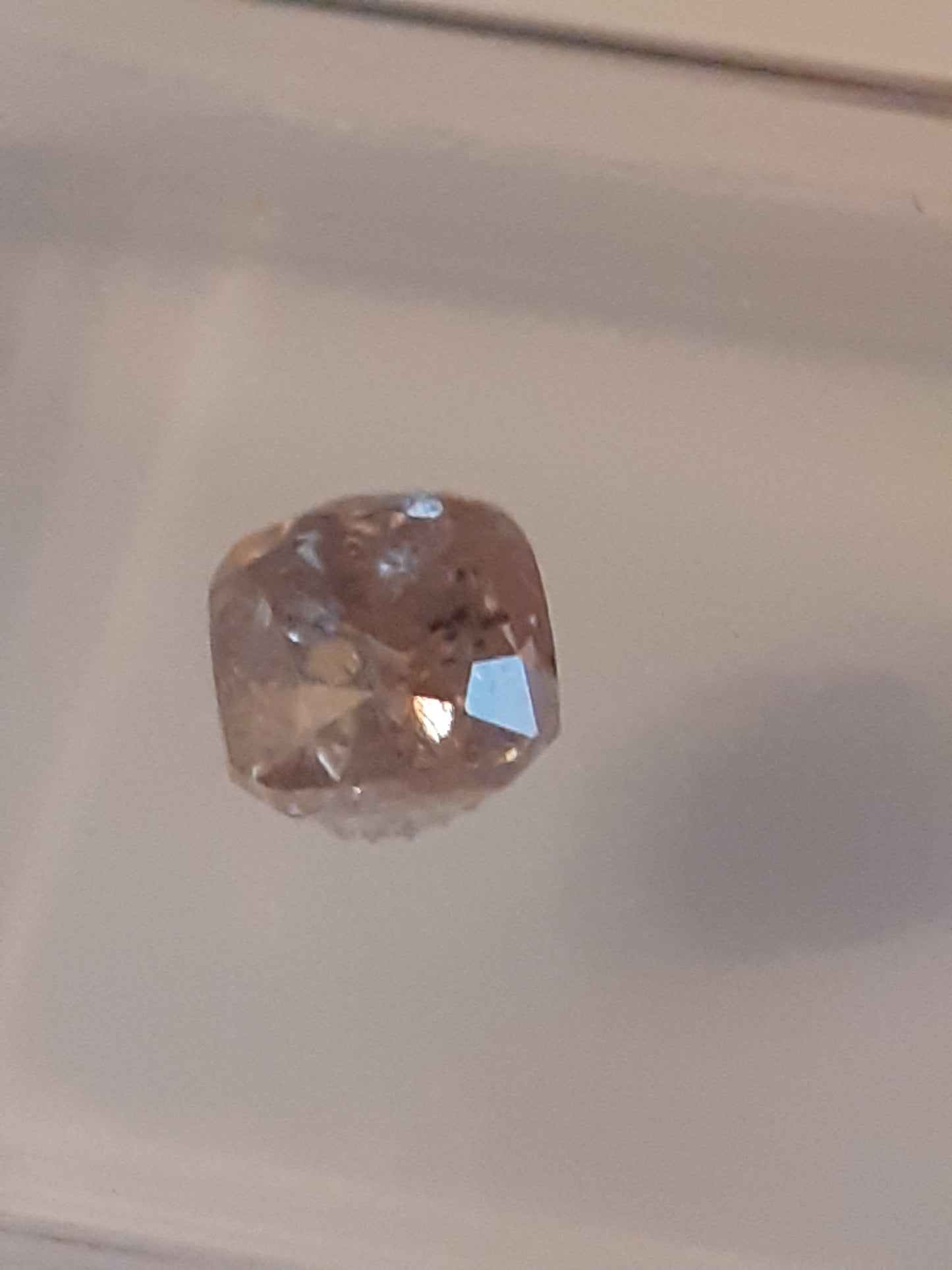 Fancy Brown Diamond - Square Cushion, 0.36 ct, ALGT certified